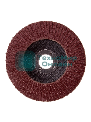 Круг лепестковый торцевой Matrix, P 80, 125 х 22,2 мм