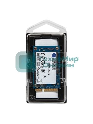 Накопитель SSD Kingston KC600, 1Tb, mSATA, R/W 550/520