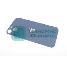 Задняя крышка (стекло) для Apple iPhone 14 Plus синий