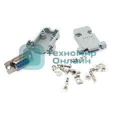 Сборный штекер RS232 DB9 мама