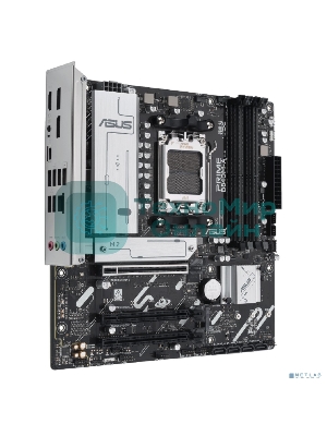 Материнская плата ASUS PRIME B840M-A-CSM, AM5, AMD B840, 4xDDR5, 4xSATA, 3xM.2, 1xPCI-E 4.0 x16, 2xPCI-E 3.0 x16, 1xRealtek 2.5Gb LAN, 2xUSB-A 10Gbps, 1xUSB-C 5Gbps, 4xUSB-A 2.0, 3x3.5 мм, 7.1, micro-ATX
