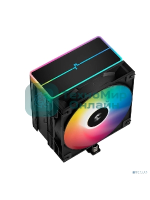 Кулер для процессора DEEPCOOL AG500 BK ARGb V2 черный 120мм алюминий+медь 1900rpm 29.4db 40pin 240W 160мм