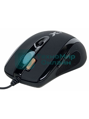 Мышь проводная A4Tech X-718BK черный, 3000 dpi, USB, кнопки - 7