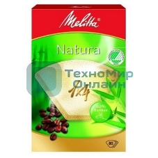 Фильтры для кофе Filtero №4/80, для кофеварок капельного типа, бумажные, 80 шт