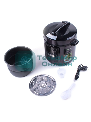 Мультиварка-скороварка Endever VITA 98 черный/сливовый электрическая Endever Vita 98