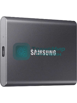 Внешний SSD Samsung T7, 1TB, USB 3.2 Gen 2 Type-C, R/W 1050/1000, серый