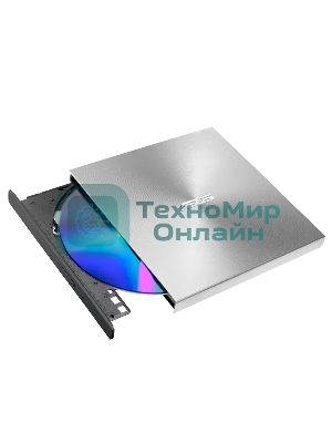 Оптический привод DVD-RW Asus SDRW-08U8M-U серебристый USB slim ultra slim M-Disk Mac внешний RTL
