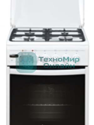Плита комбинированная Gefest ПГЭ 5102-03 белый, конфорок 4 газовых, духовка 55 л, 50 см x 85 см x 58.5 см