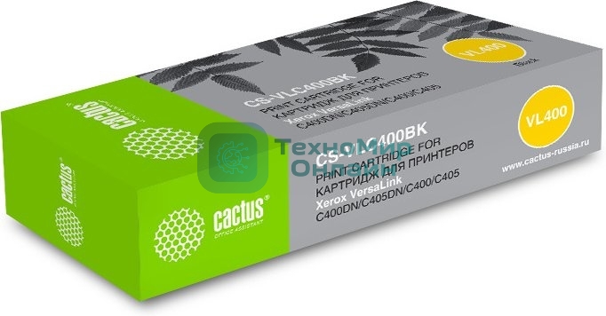 Картридж лазерный Cactus CS-VLC400BKRU 106R03532 черный (10500 стр.) для Xerox VersaLink C400DN/C405DN/C400/405/C400N/C405N/