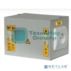 Ящик с понижающим трансформатором ЯТП 0.25 220/12B (2 авт. выкл.) IEK MTT12-012-0250