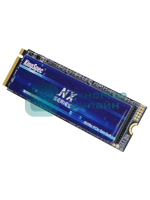 Накопитель SSD KingSpec NX-512, 512Gb, PCIe 3.0 x4, M.2 2280, NVMe, R/W 3400/3100