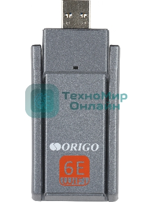 Сетевой адаптер Wi-Fi Origo OW1800M, AX1800, USB 3.0, (ант.внеш.несъем.) 2ант.