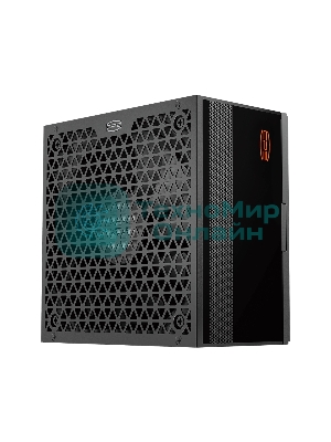 Блок питания PCCOOLER, 850W 80+ Gold (ATX, 3.1, PCIe 5.1 600W, Full modular, 1x24(20+4)pin 550мм, 2xCPU 8(4+4)pin 650мм, 3xPCIe 8(6+2)pin 500мм, 1x12V(2x6) 12+4pin 650мм, 3xSATA*3+MOLEX4pin*1 450+120+120+120мм, Active, 135x135mm, 150x150x86mm, APFC, OVP, UVP, OCP, SCP, OTP, OPP, SPD)