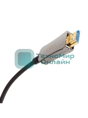 Активный оптический кабель HDMI 19M/M,ver. 2.0, 4K@60 Hz 80m VCOM