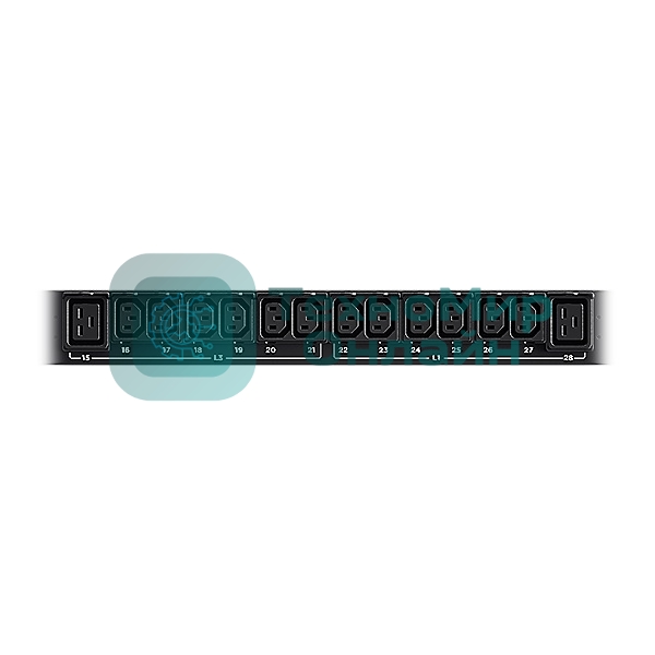 Панель питания распределительная CyberPower PDU PDU13401 3ph,0U, Basic,11.5kW/16A, plug IEC309-16A; (36) IEC 320 C13 (6) IEC 320 C19 NEW
