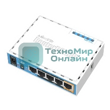 Точка доступа Mikrotik hAP RB951Ui-2nD RouterBOARD hAP