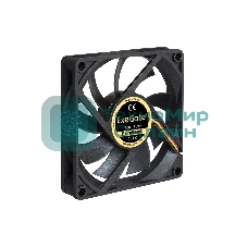 Вентилятор для корпуса ExeGate ExtraSilent ES08015B3P черный, 80 мм, 1700 об/мин, 17 дБ, 3 pin