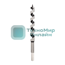 Сверло винтовое по дереву Kranz 35х460 мм, шестигранный хвостовик