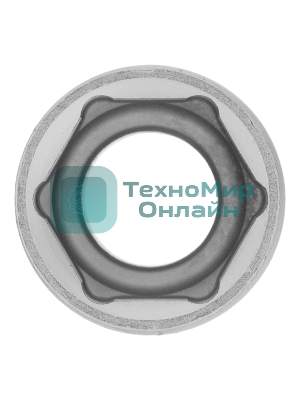 Головка торцевая Matrix, 16 мм, 6-гранная, CrV, под квадрат 1/2