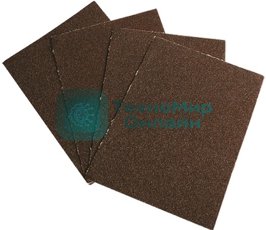 Шлифлист на тканевой основе, серия 14а, зерн. 8Н(P150), 240 х 170 мм, 10 шт., водост. (БАЗ) Россия
