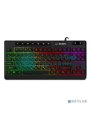 Клавиатура SVEN KB-G8200 проводная, USB Type-A, чёрный