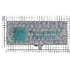 Клавиатура для ноутбука MacBook A1278 большой UK enter