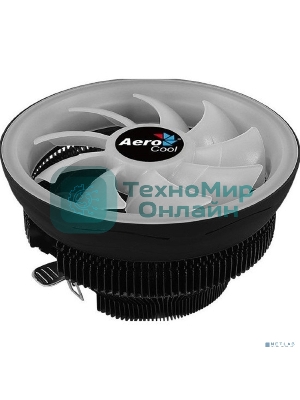 Кулер для процессора Aerocool/Formula Core Plus черный, 120 мм, алюминий, 1800 об/мин, 25.4 дБ, 4 pin, 110 Вт, 83 мм