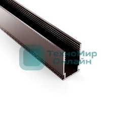 Профиль Neon-night алюминиевый анодированный для гибкого неона 8х16мм, 2м, коричневый