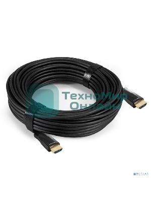 Активный оптический кабель HDMI ExeGate EX-CC-HDMI2-20.0 (19M/19M, v2.0, 20м, 4K UHD, Ethernet, позолоченные контакты)