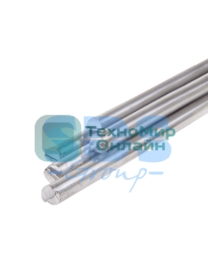 Припой пруток ПОС-90 Rexant, Ø8 мм, L=400 мм, 155±10 г, (олово 90%, свинец 10%)