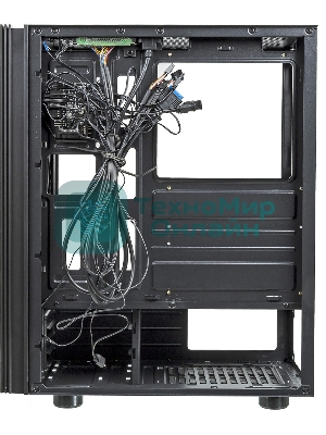 Компьютерный корпус AeroCool/Formula F-33RGb черный без БП ATX 3x120мм 2xUSB 2.0 1xUSB 3.0 audio bott PSU