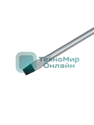 Отвертка шлицевая Rexant SL 6х200 мм, двухкомпонентная рукоятка