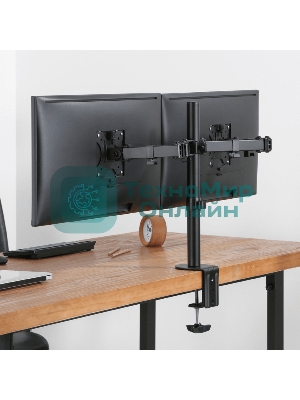 Кронштейн ONKRON D221E для двух мониторов 13