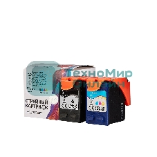 Набор струйных картриджей Sakura SD367AE (№21 Black/ 22 Tri-colour) для HP, мультипак, 11 мл., 600 к.