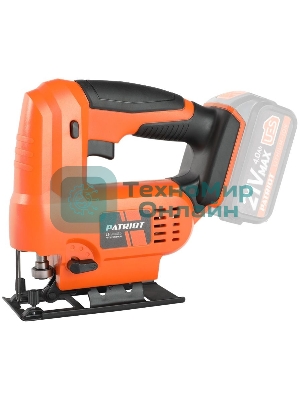 Лобзик электрический Аккумуляторный PATRIOT LS 500UES. 0-2400об/мин. Дерево/железо: 51мм/2мм, Маятниковый ход: 4позиции.