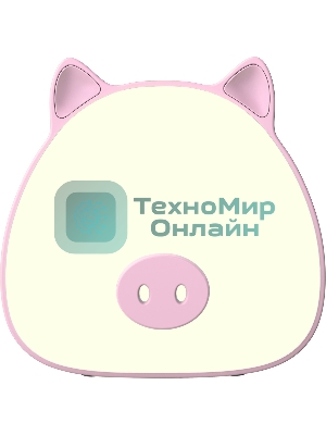 Ночник Gauss NN7034 поросенок розовый