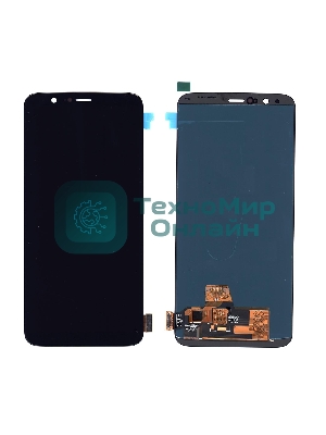 Дисплей для OnePlus 5T (OLED) черный