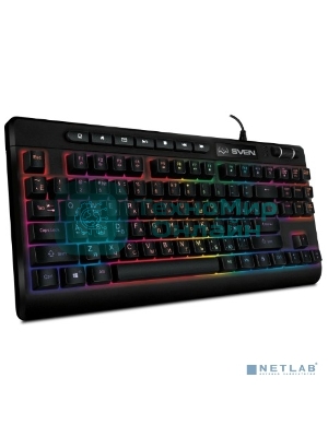 Клавиатура SVEN KB-G8200 проводная, USB Type-A, чёрный