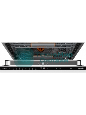 Посудомоечная машина встраиваемая Gorenje GV673B65 16 комплектов, 3 корзины, инверторный мотор, отсрочка старта, Wi-Fi управление, сенсорное управление, полный AquaStop, сенсор уровня воды, энергоэффективность А+++, уровень шума 42 дБ, белый