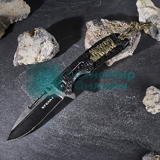 Нож складной полуавтоматический Rexant Hunter