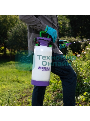 Опрыскиватель Palisad 7 л, ручной, усиленный, с горловиной, насосом, шлангом, разбрызгивателем