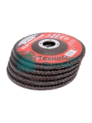 Круг лепестковый торцевой Matrix, P 80, 125 х 22,2 мм