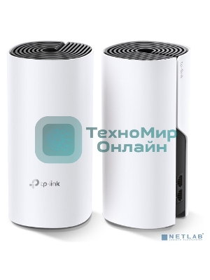 Роутер беспроводной TP-Link DECO M4 (DECO M4(2-PACK)) AC1200 10/100/1000BASE-TX (упак.:2шт)