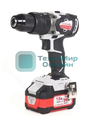Дрель-шуруповерт аккумуляторная ИНТЕРСКОЛ DAU-13/36V 70