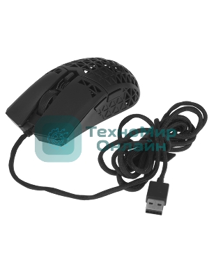 Мышь проводная ASUS TUF Gaming M4 Air черный, 16000 dpi, USB, кнопки - 6