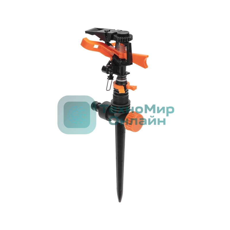 Дождеватель пластиковый импульсный двухсторонний ЧЕТЫРЕ СЕЗОНА 62-0288