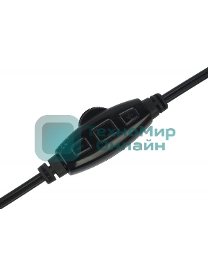 Гарнитура Oklick HS-M137V чёрный, проводная, 3.5 мм
