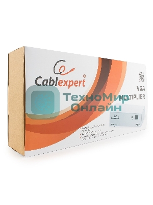 Разветвитель GVS124 Разветвитель сигнала VGA на 4 монитора (Gembird/Cablexpert)