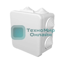 Коробка распределительная ОП 100х100х55 IP54 бел. ГУСИ С3В108 Б Евро