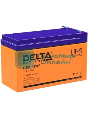 Батарея для ИБП Delta DTM 1207 (12V, 7.2Ah)